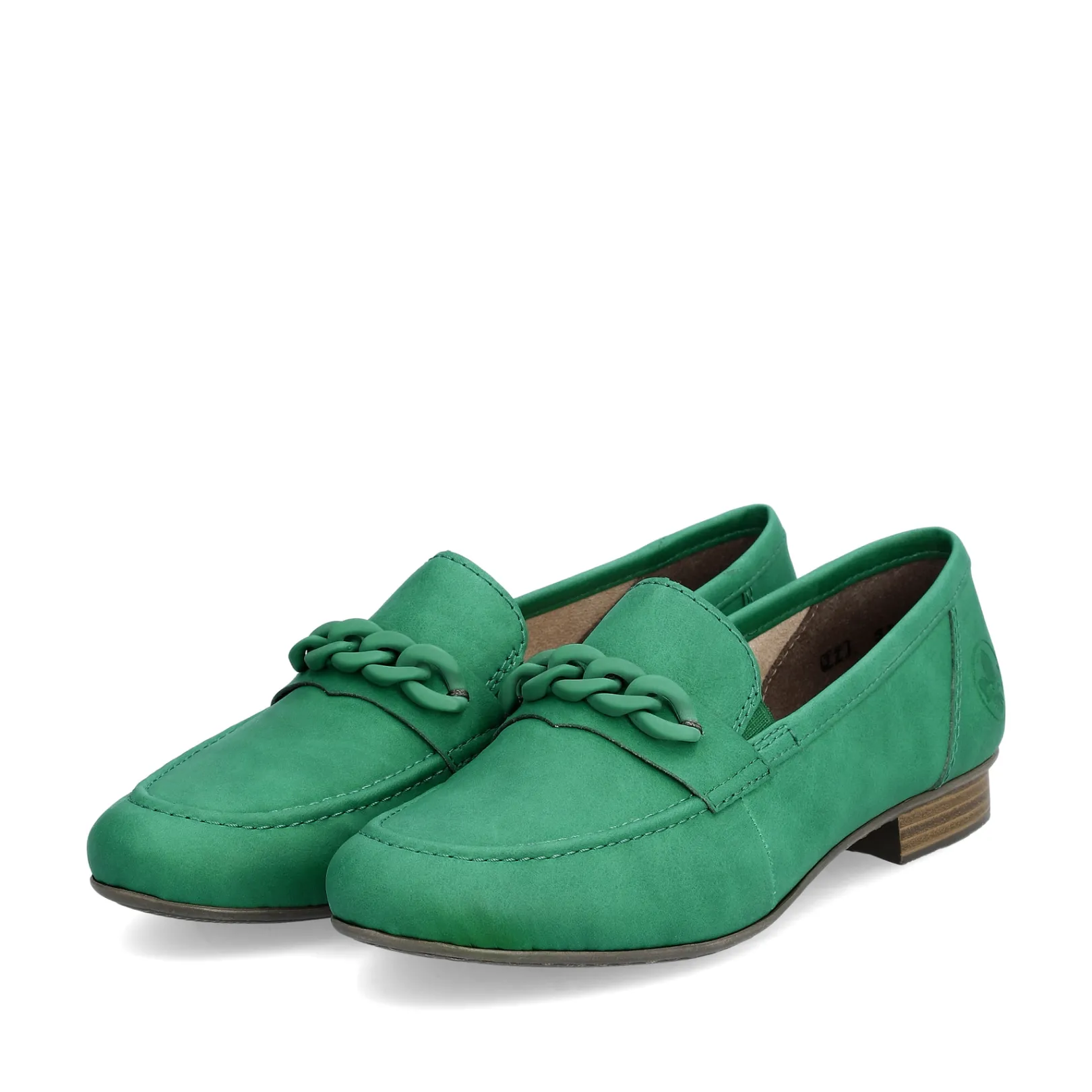 Rieker Halbschuhe & Slipper | Loafer & Ballerinas<Damen Loafer gras Grün