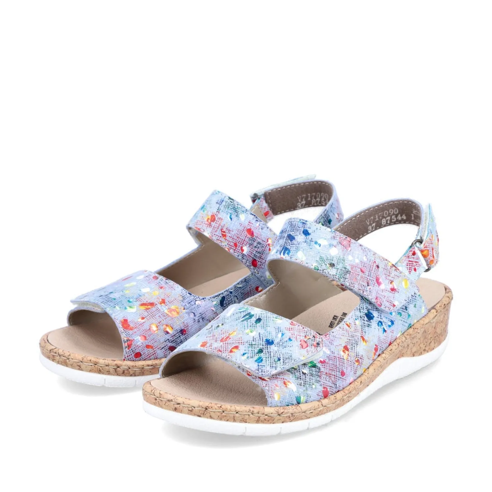 Rieker Sandalen & Sandaletten<Damen Riemchensandalen multi Bunt