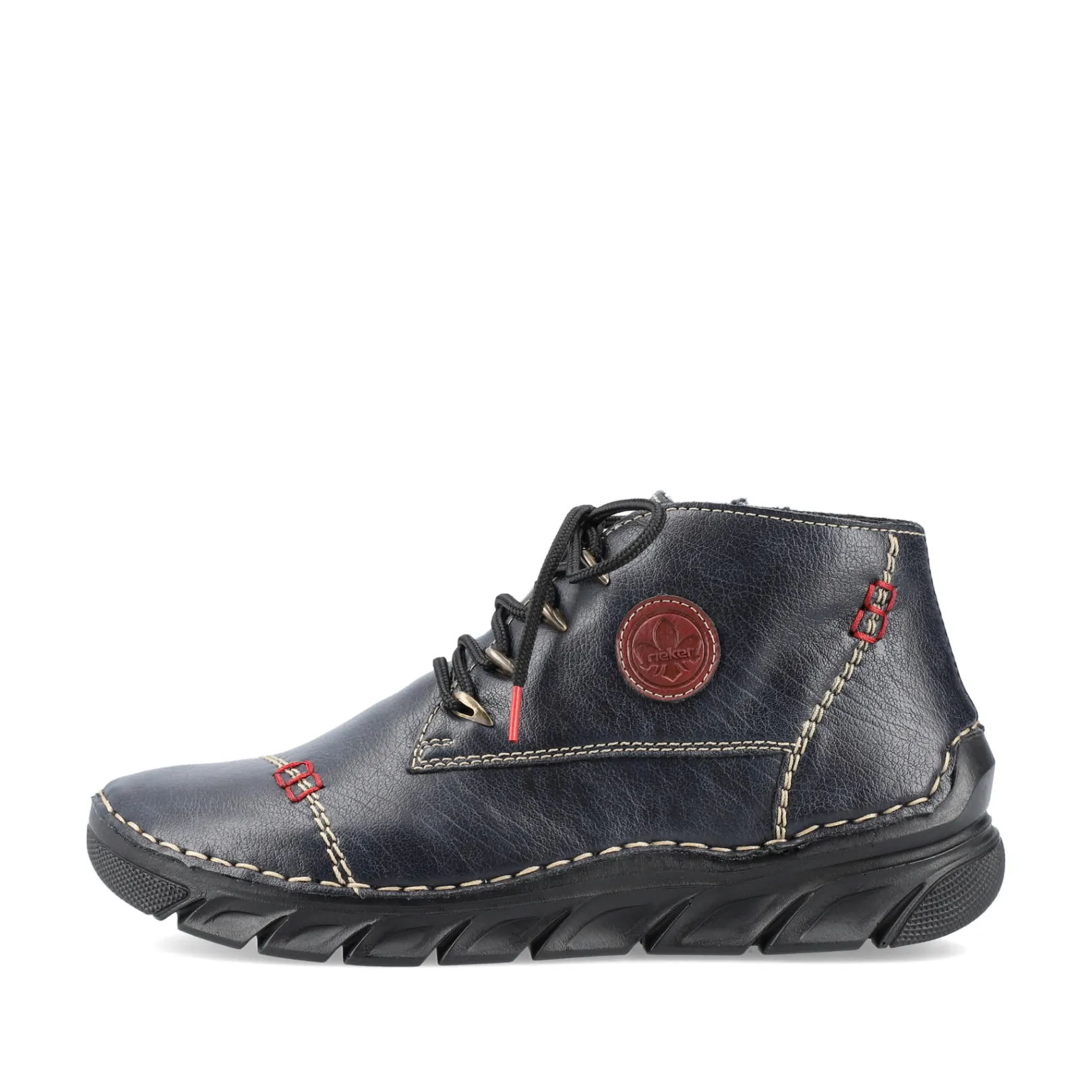 Rieker Halbschuhe & Slipper<Damen Schnürschuhe marine Blau