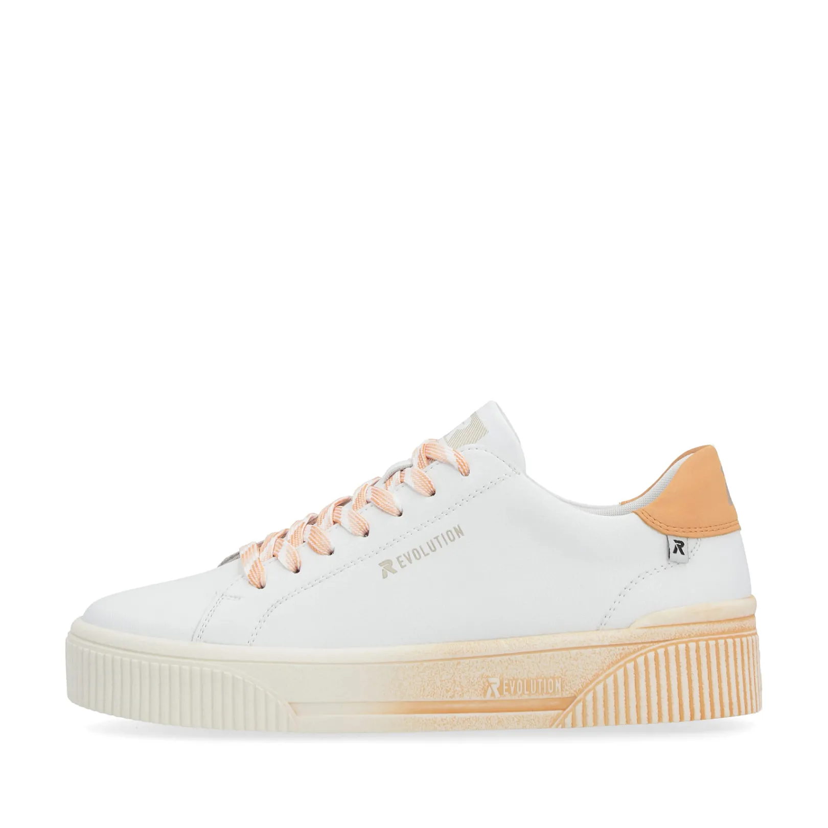Rieker Sneaker<Damen Sneaker Low crystal-white apricot Weiss