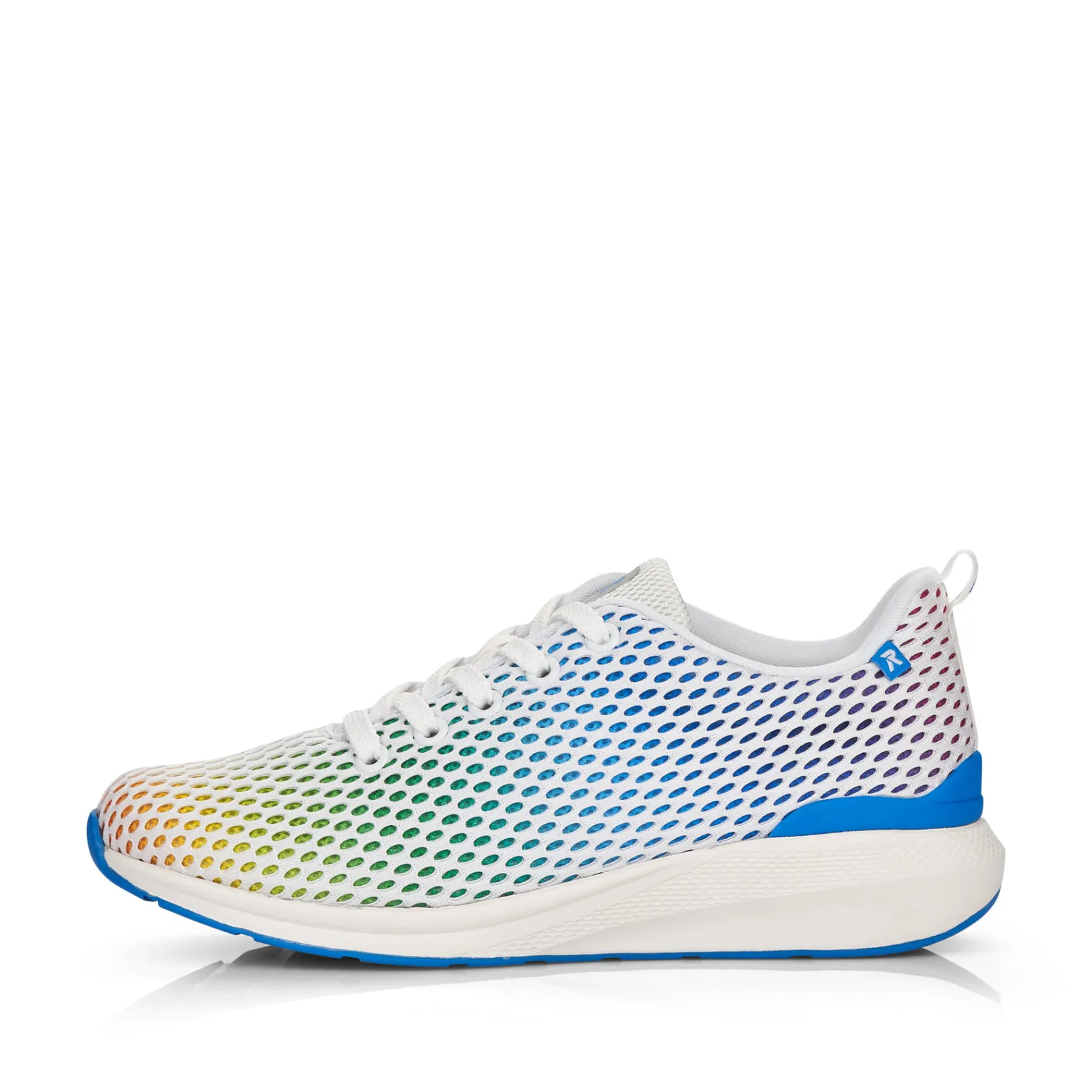 Rieker Sneaker<Damen Sneaker Low crystal-white rainbow Bunt