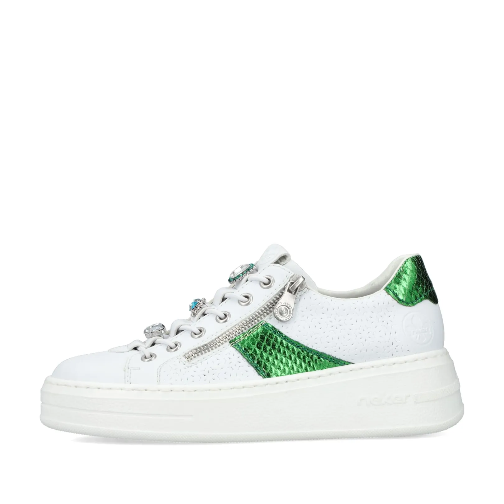 Rieker Sneaker<Damen Sneaker Low eis Weiss