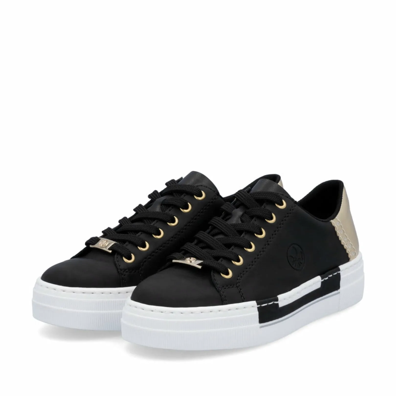 Rieker Sneaker<Damen Sneaker Low graphit Schwarz
