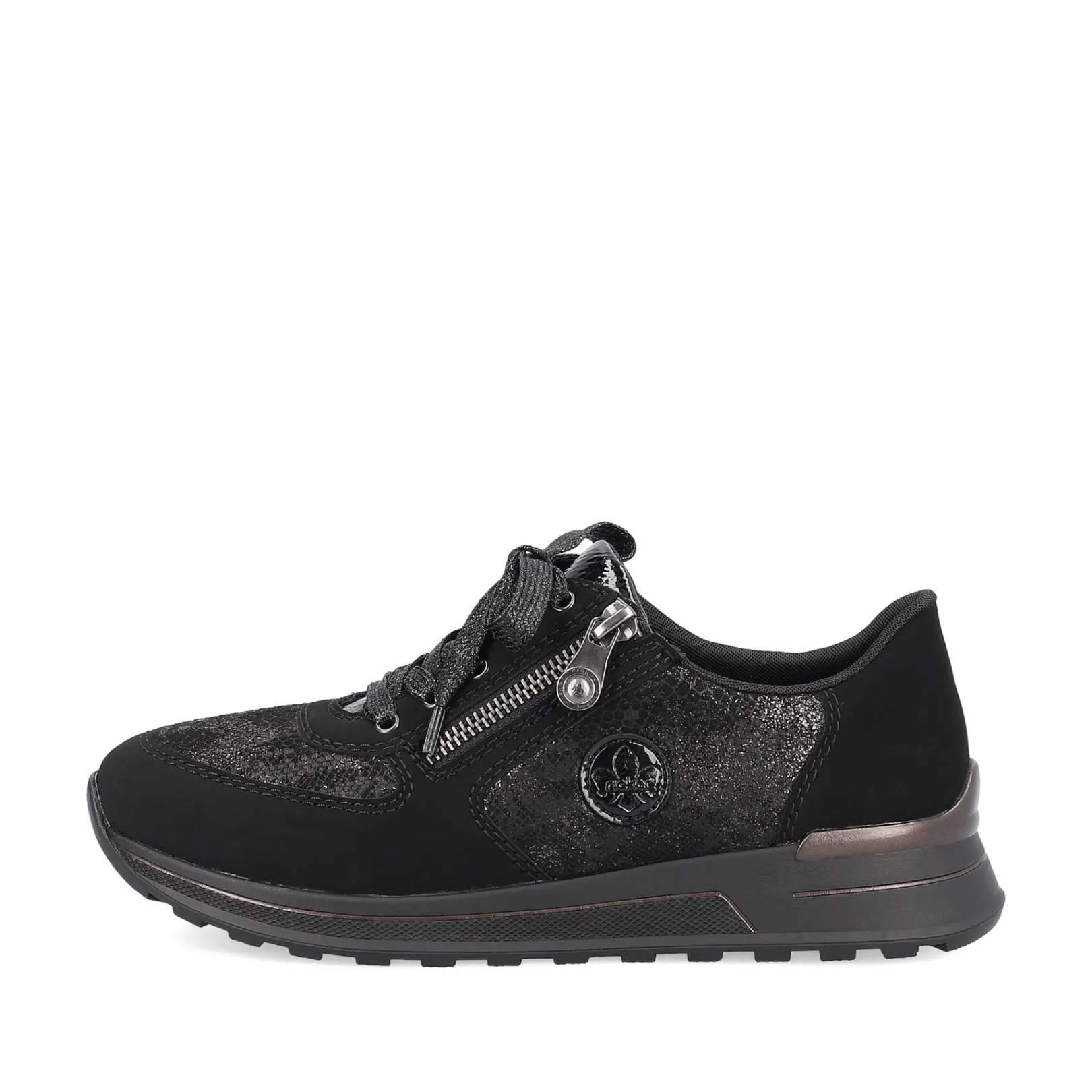 Rieker Sneaker<Damen Sneaker Low nacht Schwarz