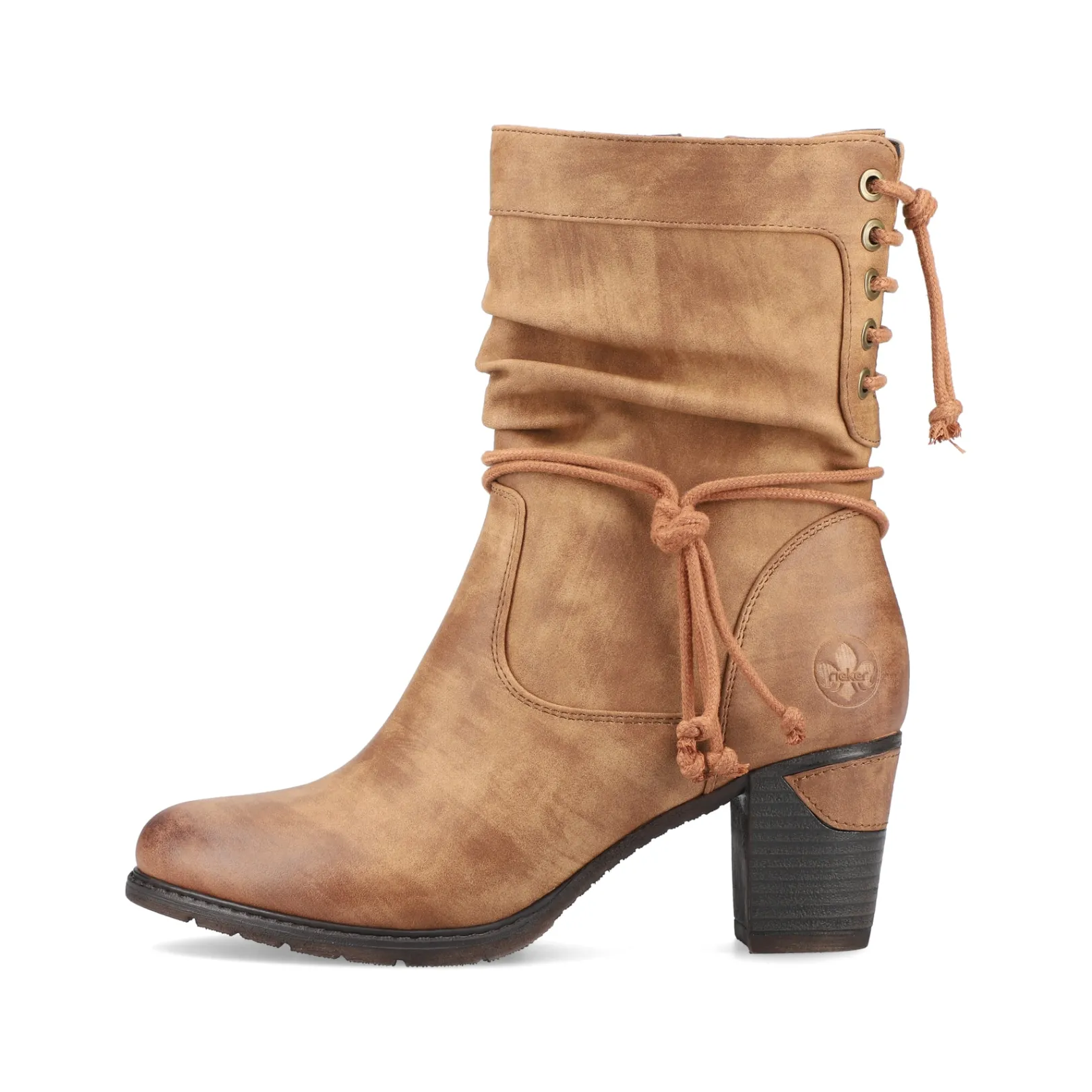 Rieker Stiefeletten & Boots<Damen Stiefeletten noisette Braun