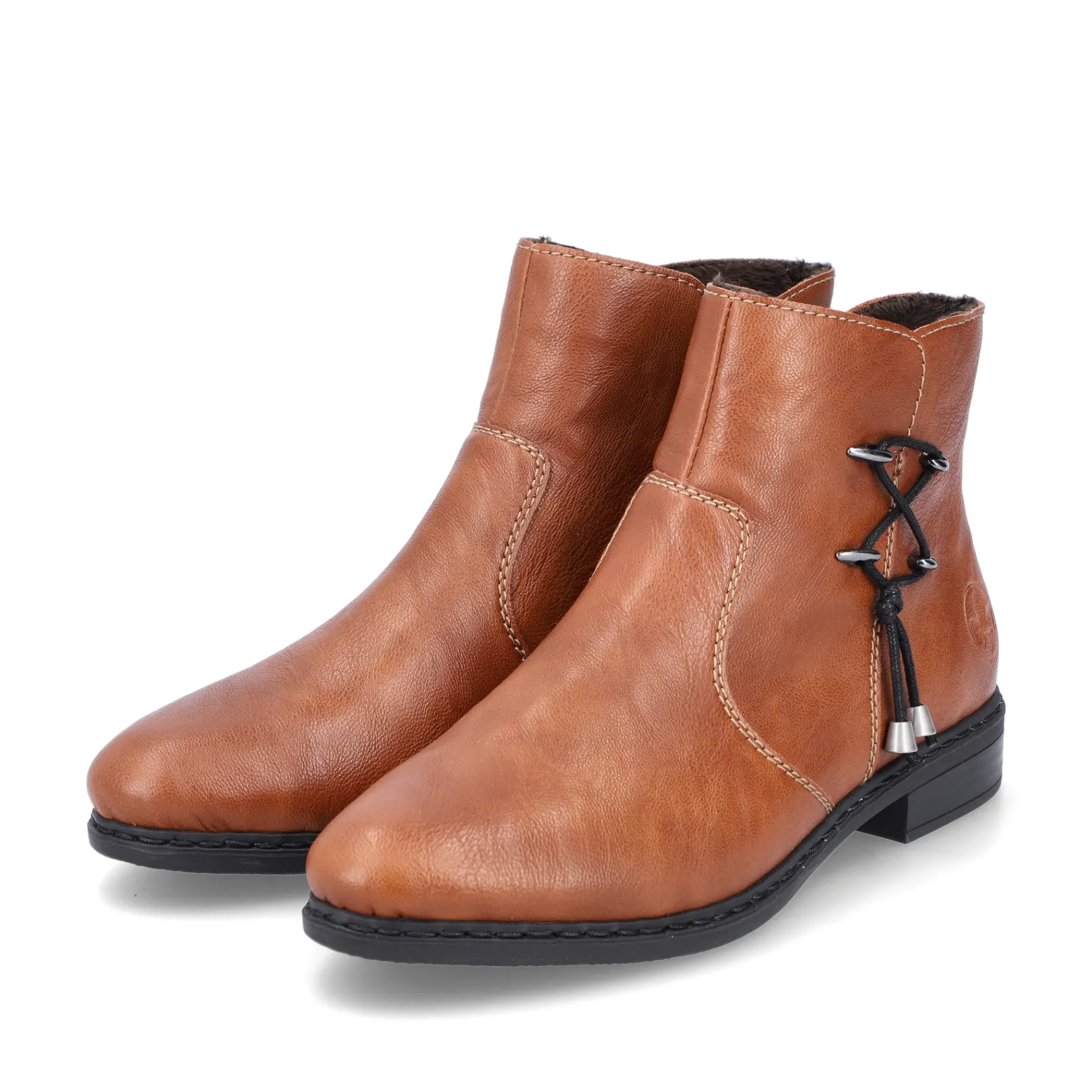 Rieker Stiefeletten & Boots<Damen Stiefeletten noisette Braun