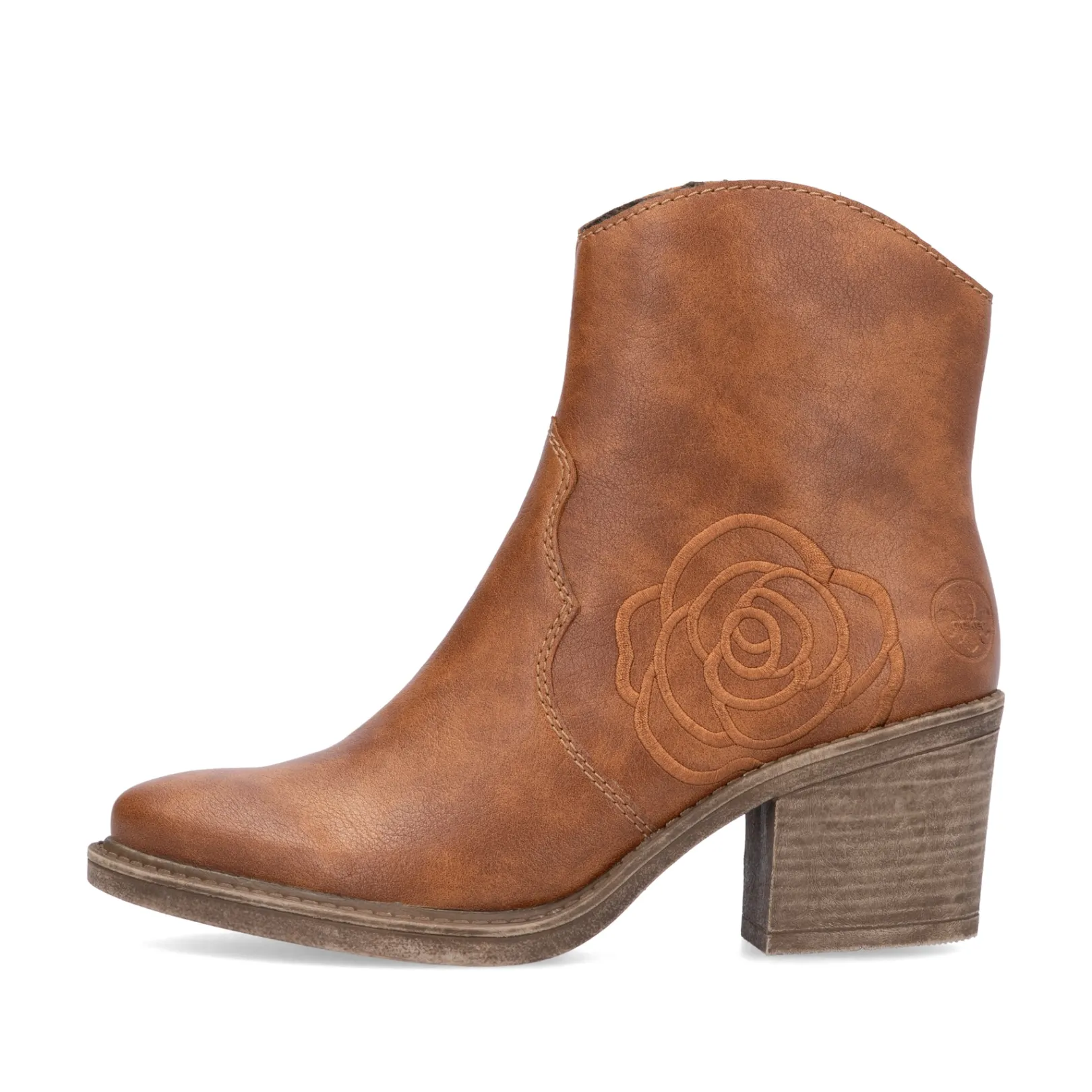 Rieker Stiefeletten & Boots<Damen Stiefeletten nougat Braun