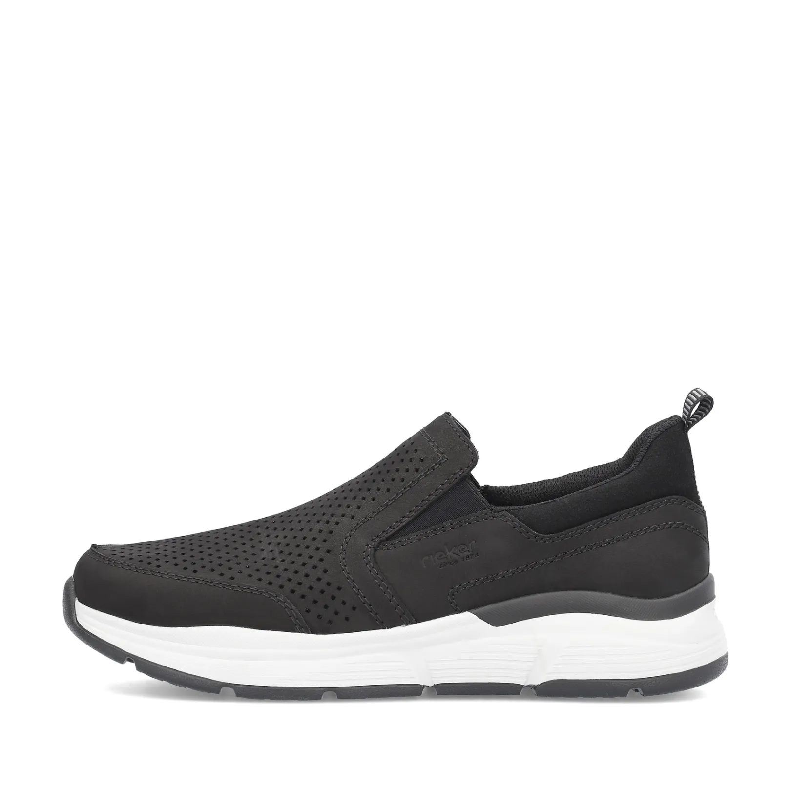 Rieker Halbschuhe & Slipper<Herren Slipper tief Schwarz