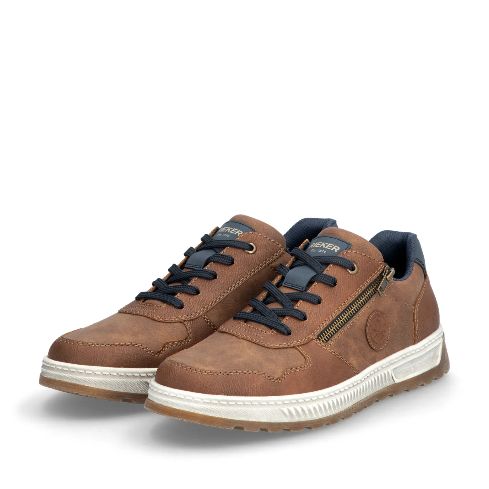 Rieker Sneaker<Herren Sneaker Low nougat Braun